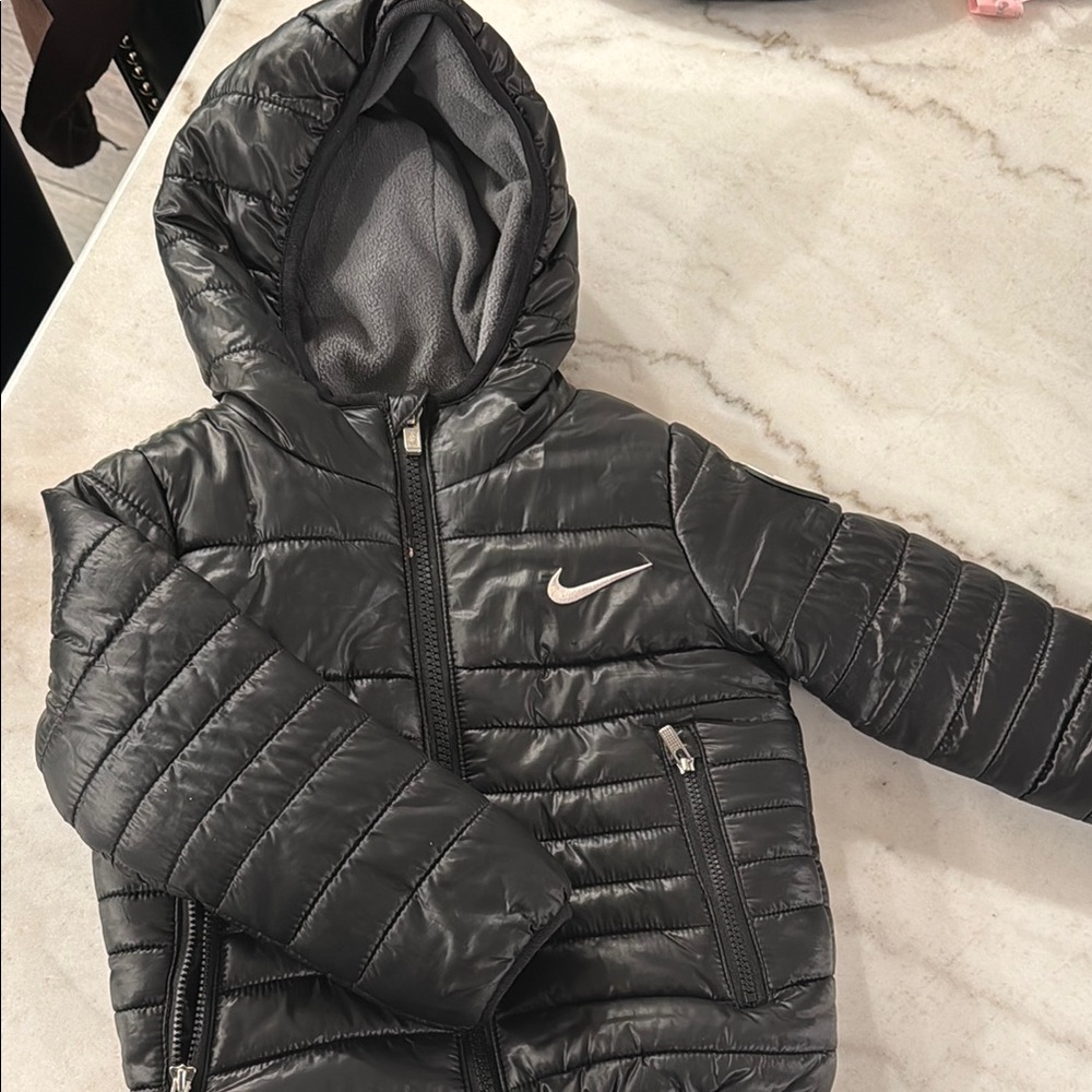 Nike Kids Black Puffer Jacket
